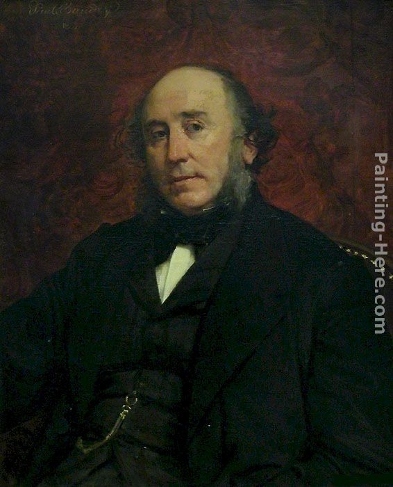 Portrait d'Albert Beurdeley painting - Paul Jacques Aime Baudry Portrait d'Albert Beurdeley art painting